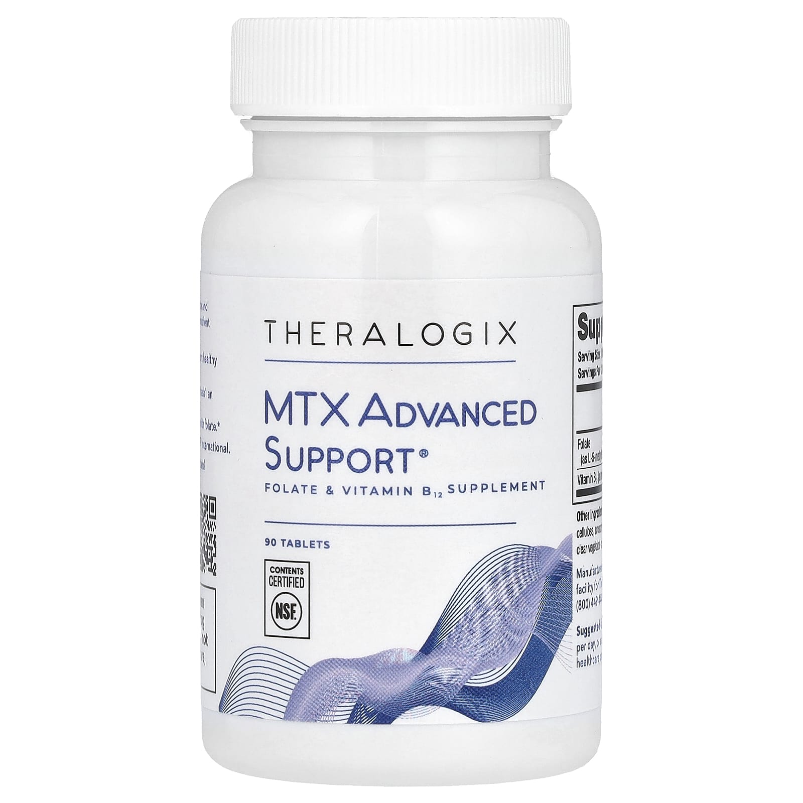 

Mrx Advanced Support®, Folic Acid & Vitamin B12 Supplement, 90 Tablets