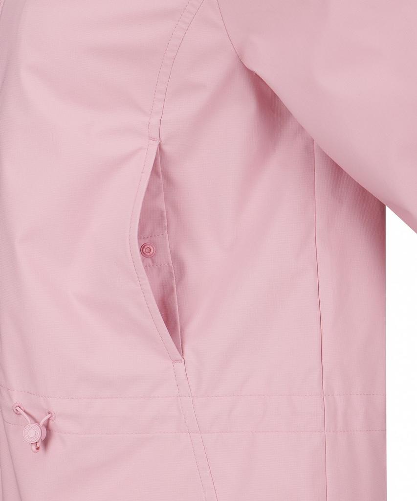 Discovery Expedition Women'S 3L Stand-Neck Shirred Jacket (L/Pink)