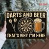 D Flat Retro Metal Tin Sign Vintage Wall Decor X Inch for Home Bar Man Cave