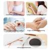 2pcs Portable Silicone Finger Stretcher High Elasticity Five Fingers Stretch Band for Guitarist Green Grey 8.8lb