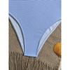 New Sexy Striped Frilled Strappy Women Swimwear One Piece Swimsuit Female Monokini Padded Bather Bathing Suit