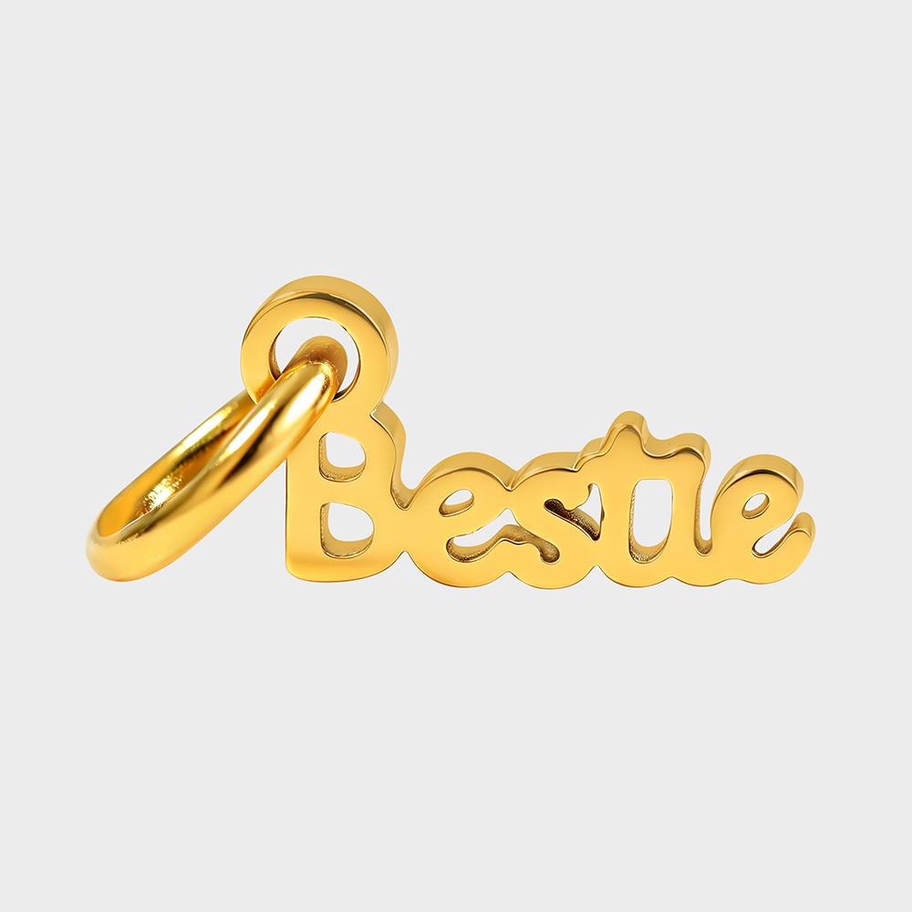 Charm Pendant Enamel Camera Lipstick Card Love Cubic Zirconia Jewelry Making for Women 316l Stainless Steel Charms