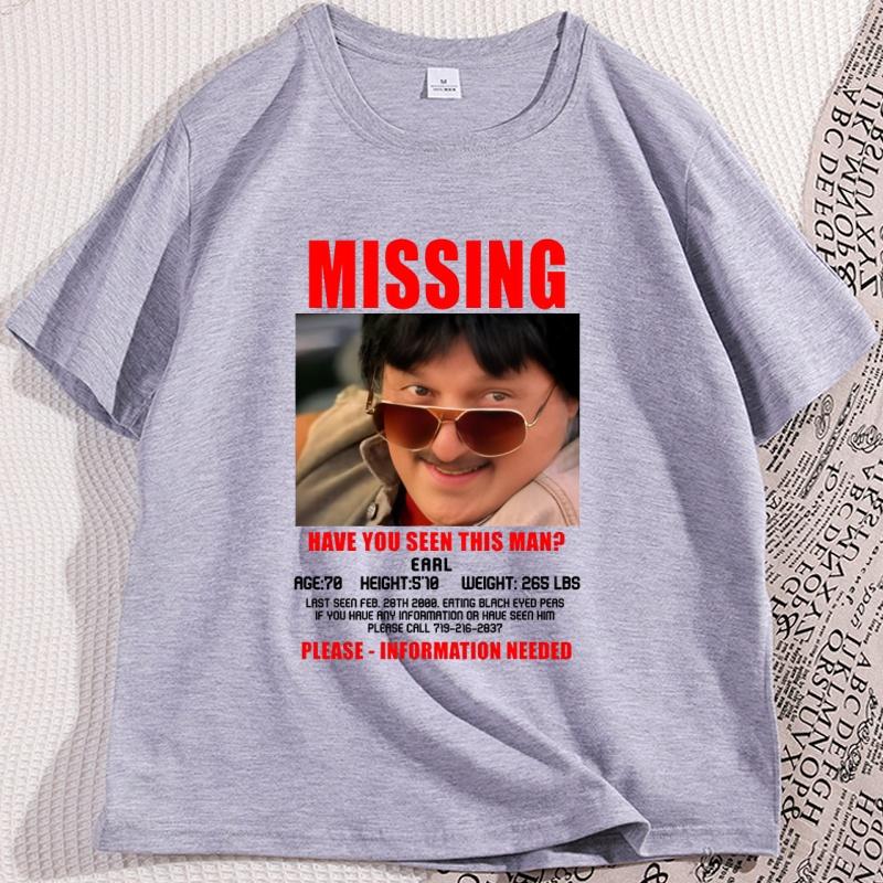 My Name Is Earl T Shirt For Unisex Cotton Short Sleeve Round Neck Printed Tshirt High Quality Unisexs Clothing Streetwear Tshirts
