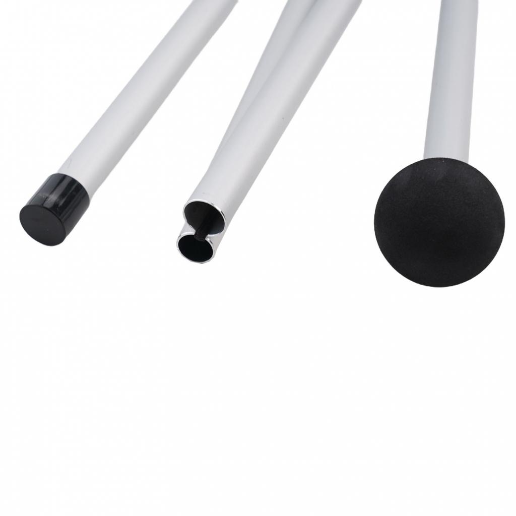 Aluminum Pole Shelter Tarp Pole Awning Stands Foldable Silicone