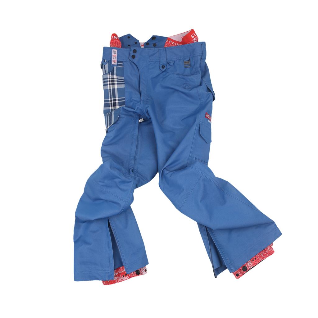 SUGAPOINT Men'S Snowboard/Ski Slim Fit Pants With Gore-Tex Function And Waterproof Seam Taping Orion P