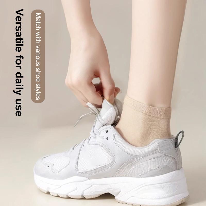 2Pcs Heel Protectors Cover Silicone Anti-Crack Moisturizing Socks Unisex Pain Relief Feet Care Sock