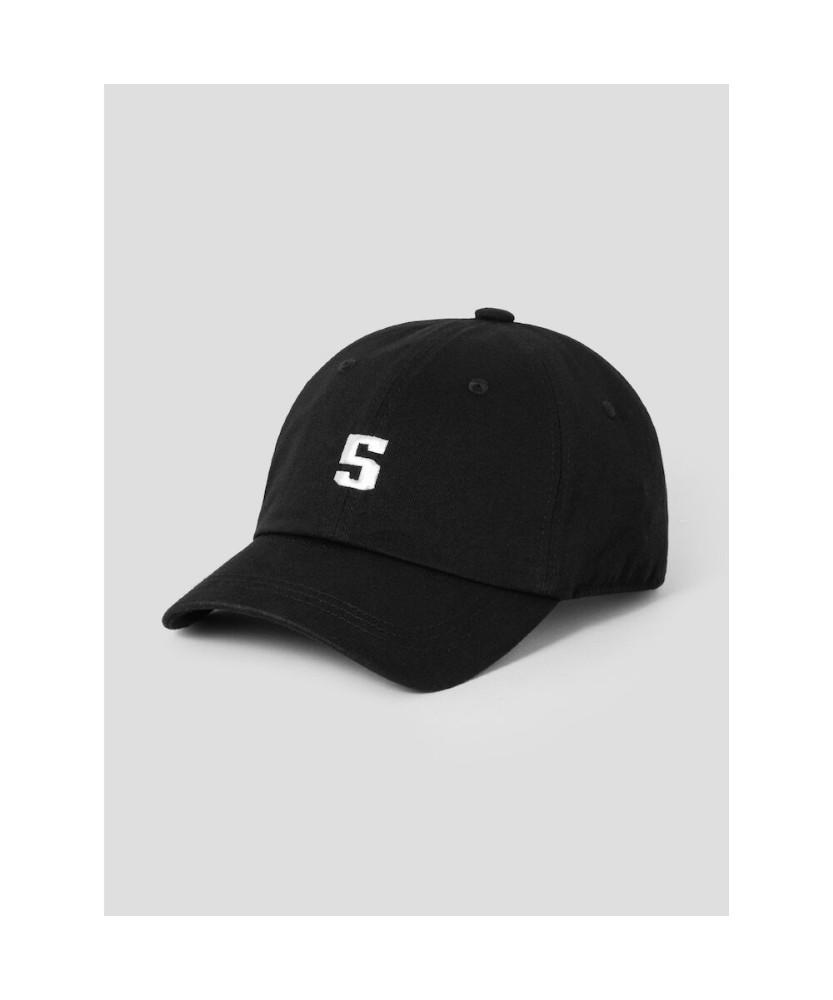 8SECONDS Cotton Number Ball Cap Black