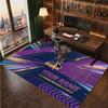 Melbourne Storm Personalisiertes Kristall-Samt-Teppich, Benutzerdefinierter Namens-Text Weicher Anti-Rutsch-Teppich für Wohnzimmer Schlafzimmer