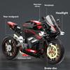 Superior-Grade Tech-Constructional Large Size First-Class Motorbike High-Standard Construction Superior-Grade Block 426Pcs High-Standard Racing