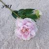 Artificial Flower 1Pc Realistic Easy Care 2-head No Fade Peony Fake for Wedding Faux
