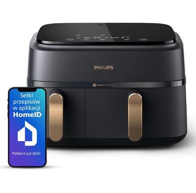 Deep Fryer PHILIPS Ovi Dual Basket AirFryer NA352/00