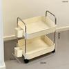 Miling 4-Tier Rolling Storage Cart