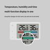 Large Screen Thermohygrometer Intelligent Thermometer Mini Digital Hygrometer Clock  Home
