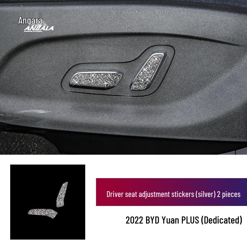 

2022 BYD Yuan PLUS Dashboard Air Vent & Speaker Ring Diamond Trim Sticker