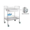 Fomtalk Stainless Steel Medical Utility Cart