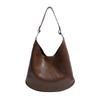 Retro Large-capacity Underarm Commuter Bag Women's Bag 2025 New Simple Tote Bag Large-capacity Shoulder Bag