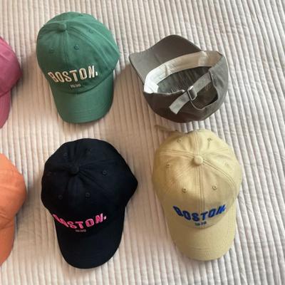 Kleinkind Hüte Kinder Baseball Cap mit Buchstaben Stickerei lustige Hüte Frühling Sommer Mädchen Jungen Hüte Sonnenkappen