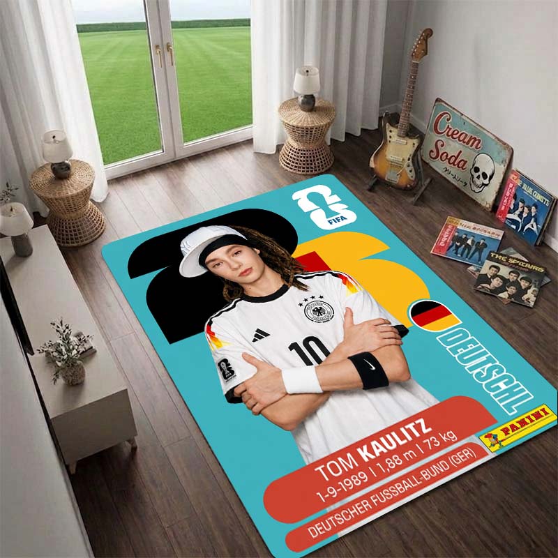 Germany Tokio Hotel Rug, Floor Mat for Computer Chair, Doormat,Living Room Rug, Bedside Carpet