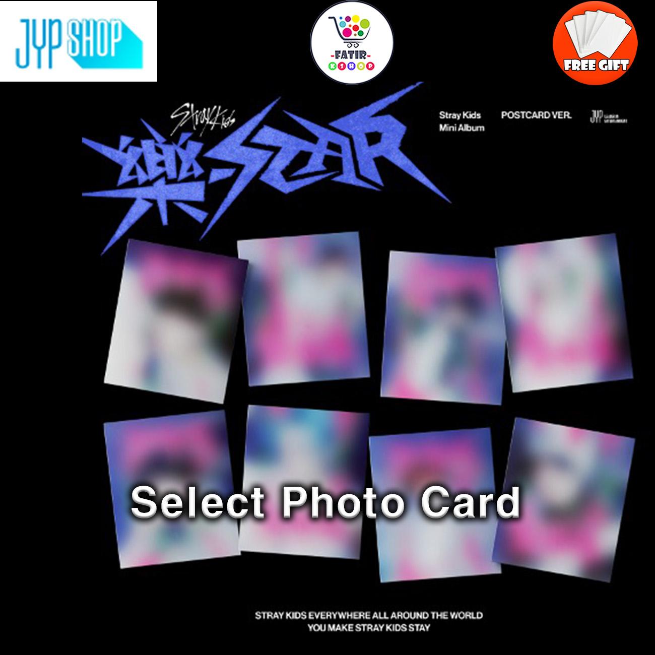 

JYP SHOP Выберите фотокарточку участника (ВЕРСИЯ ОТКРЫТКИ) Stray Kids РОК-ЗВЕЗДА