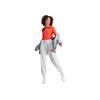Adidas Originals Logo Loose Fit Cuffed Knit Joggers Women Light-Gray II5600