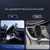 Mobile Phone Car Mount Anti-Shake 2024 New Model Universal Gravity Sensing Navigation Support for Car Air Vent