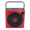 Karaoke Machine with Dual Microphone Portable LED Bluetooth Speaker for Birthday Home Party Red