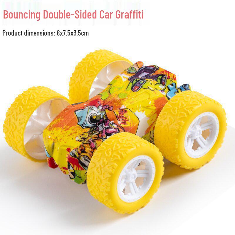 Popular Kids' 4WD Inertia Stunt Car - Drift & Rollover Capabilities