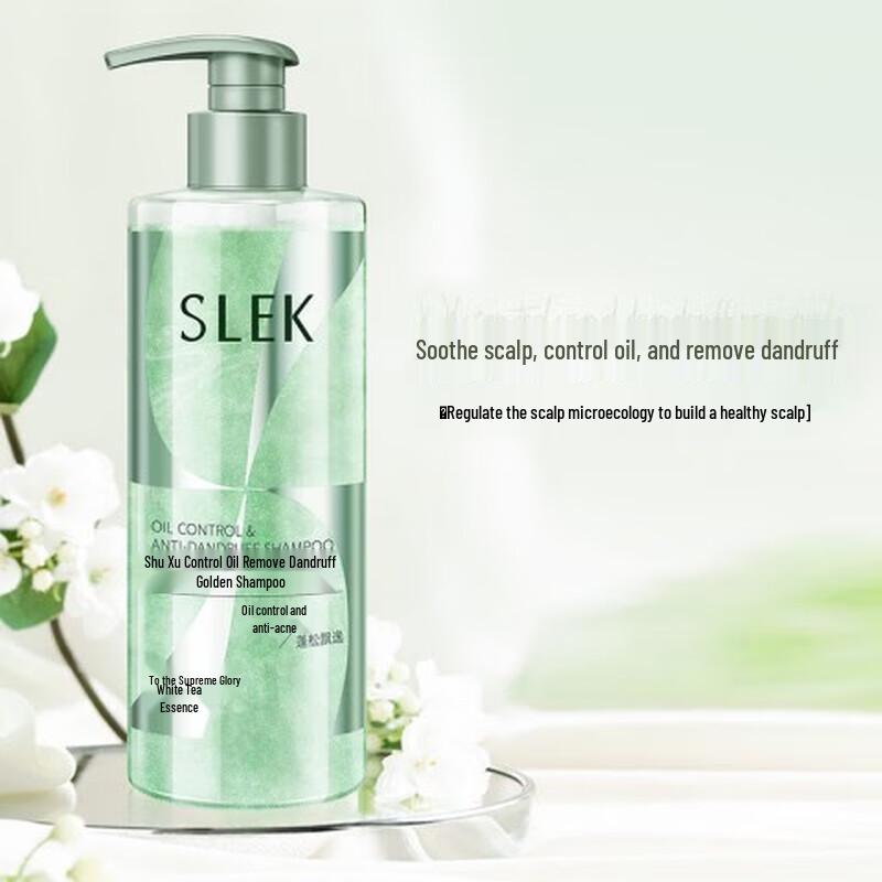 

Shu Lei Refreshing Oil Control Anti-Dandruff Shampoo with White Tea Essence 400g