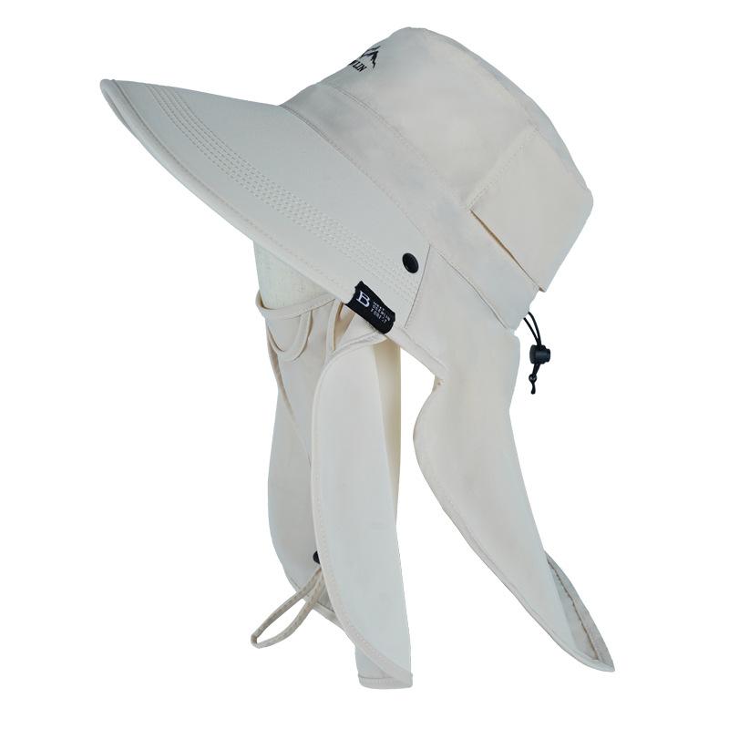 Bucket Hat Sun Hat Man Quick Drying Breathable Mask Face Sunscreen Outdoor Camping Hiking Spring Summer Hats For Men Foldable