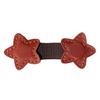 Magnetic Faux Leather Bookmark Cute Star Shaped Page Clips Strong Magnet Bookmark Clip for Reading Lovers Women Men
