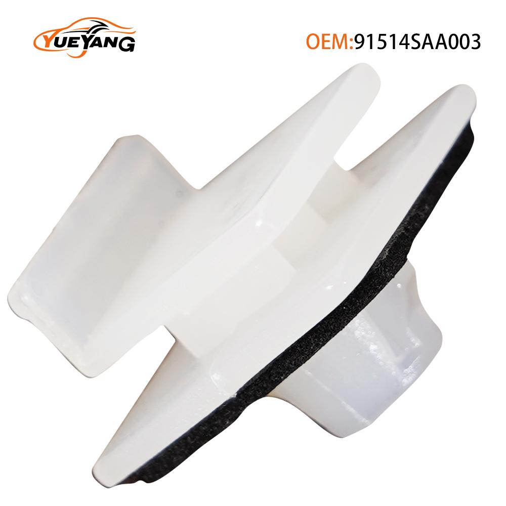 YUEYANG 91514-SAA-003 Side Skirt & Sill Moulding Trim Clips for Honda Fit 2007-2013 91514SAA003 20pcs