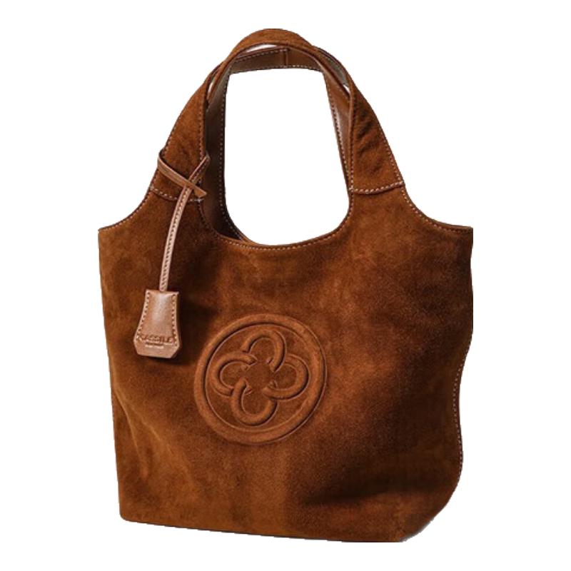 Сумка-тоут CASSILE из мягкой замши ягненка