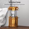 God Fish Solar Rechargeable Camping Lantern - Multifunctional, Super Bright Kerosene Lamp for Indoor/Outdoor Use