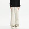 Season's new jeans men's pants spring loose wide legs drooping feeling mopping casual pants men