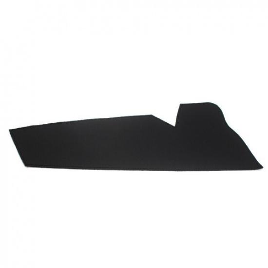 1x LHD Driving Door Armrest Handle Black Leather Cover For BMW 5 Series F10 F18