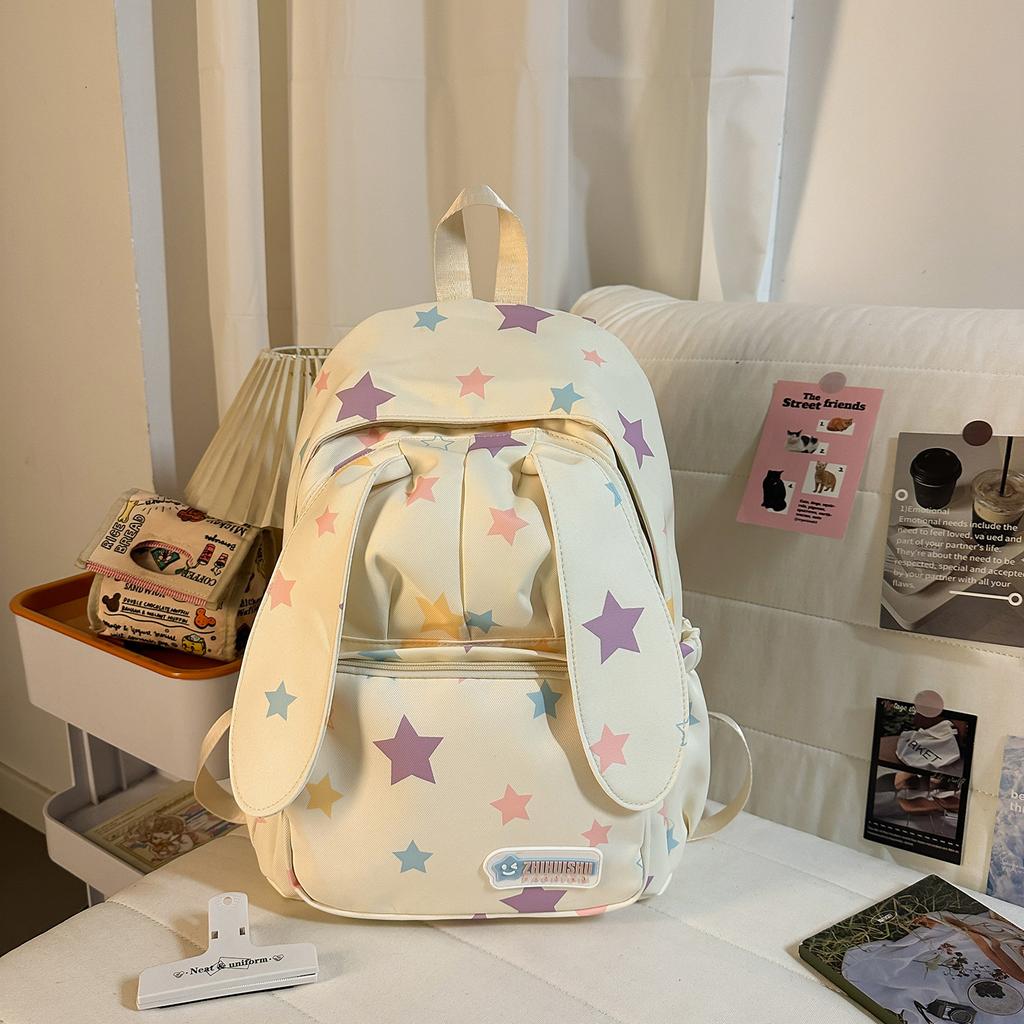 Schoolbag new schoolbag female junior high school student college student high value cute casual versatile backpack travel leisure small backpack