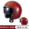 Best-Selling 3/4 DOT Motorcycle Helmet for Men & Women – Retro Scooter/Moped/Cruiser Style