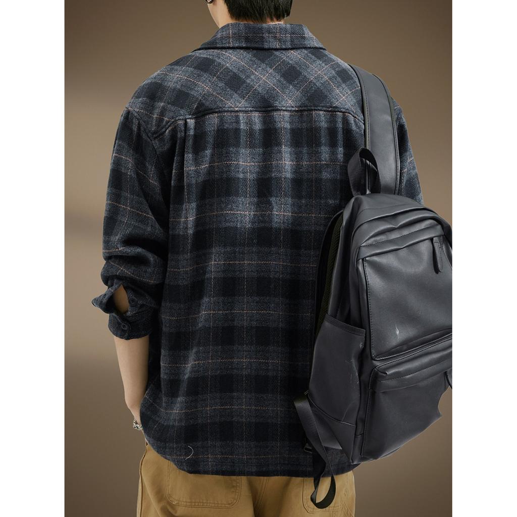 Autumn Men's Shirt, Men's Coat, Men's Loose Casual Shirt