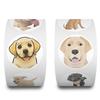 Labrador Dog Stickers Roll: 500 Cute Animal Stickers for Kids' DIY Projects, Suitcase, Skateboard, Journal