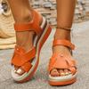 Fashion 2025 New Woman Platform Sandals Outdoor Anti-Slip Platform Shoes Women Fashion Open Toe Wedges Sandals Women Comfortable Shoes