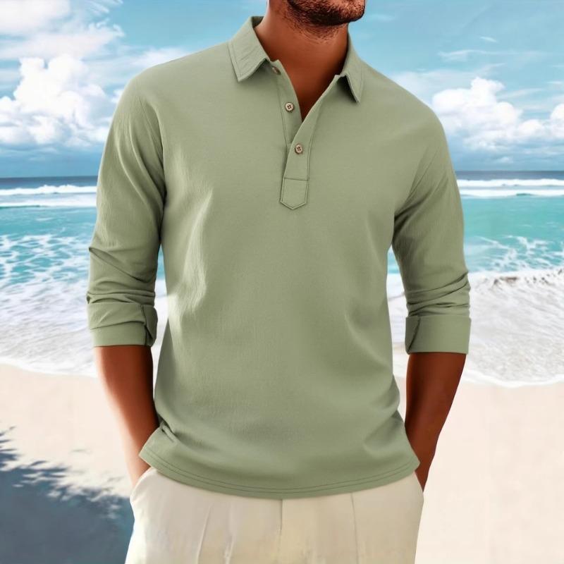 

Чоловіча легка дихаюча сорочка-поло в стилі business casual XXXL