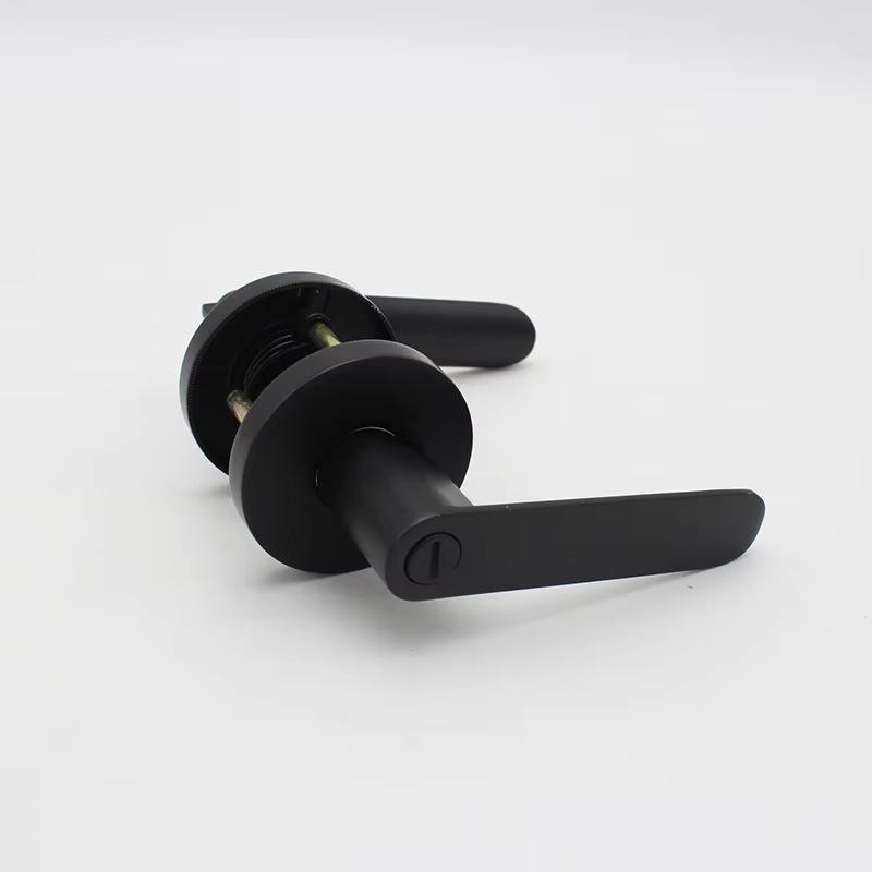 Zinc Alloy American Style Privacy Handle Lock for Bathroom, Restroom, or Storage Room