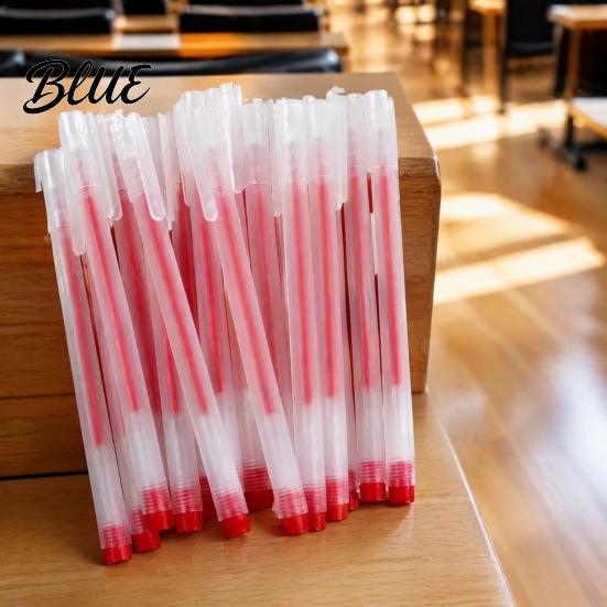 Gel Pens for Students 12PCS Smooth Ink Pens Quick-drying 0.5mm Fine Point Writing Instruments Office Minimalist Frosted Grip And School Supplies