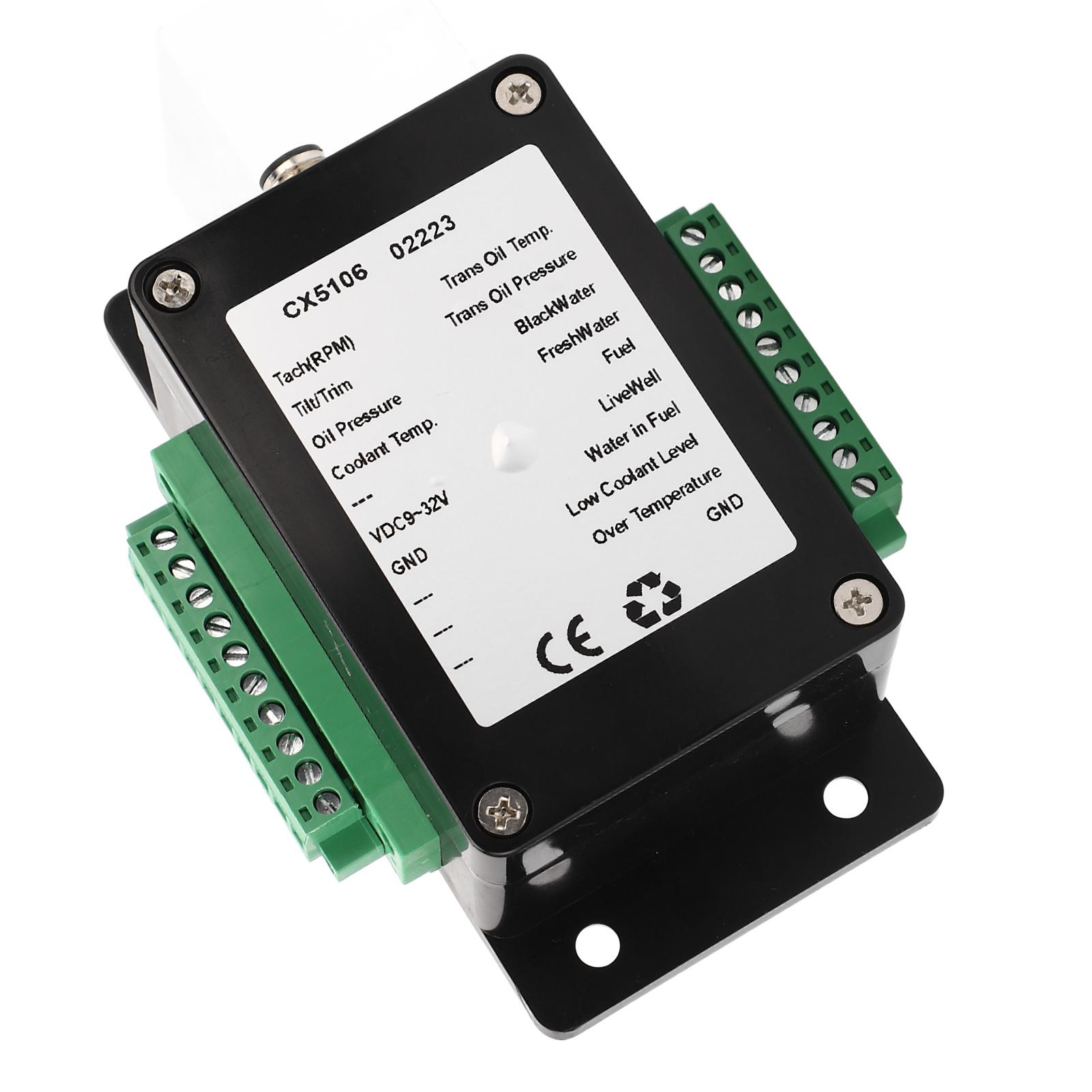 

Для конвертерной коробки NMEA 2000 до 13 датчиков IP67 Водонепроницаемый DC 9-32 В для морских лодок яхт