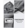 CHOCOOLATEit Men's Hooded Knit Cardigan Jacket