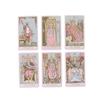 Pink Border Tarot Card Deck With Guidebook 78Pcs English Version Family Gathering Divination Deck Board Game Cards Desktop Toy