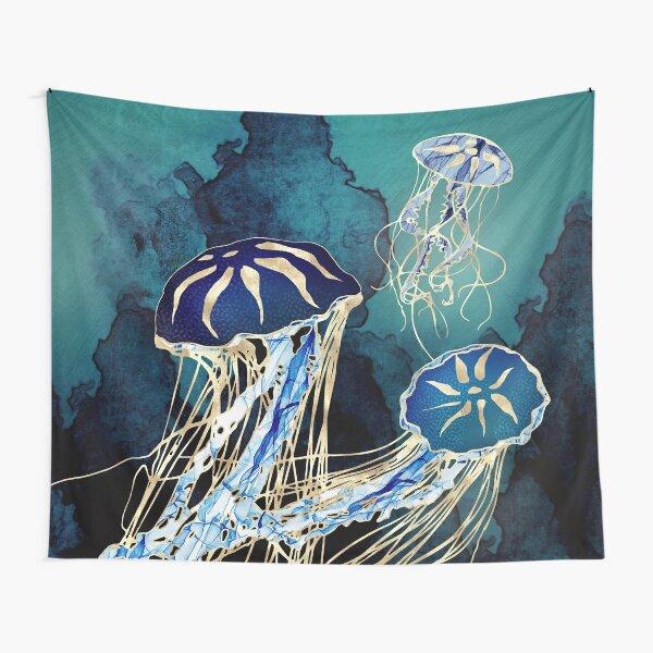 Jellyfish Tapestry Universe Colorful Sea Marine Life Tapestry Bedroom Apartment Dorm Living Room Decor To Hanging Tapestries