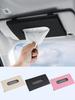 Universal Car Sun Visor Tissue Box — An In-Car Item That Combines Convenient Tissue Extraction and Multi-Functional Storage