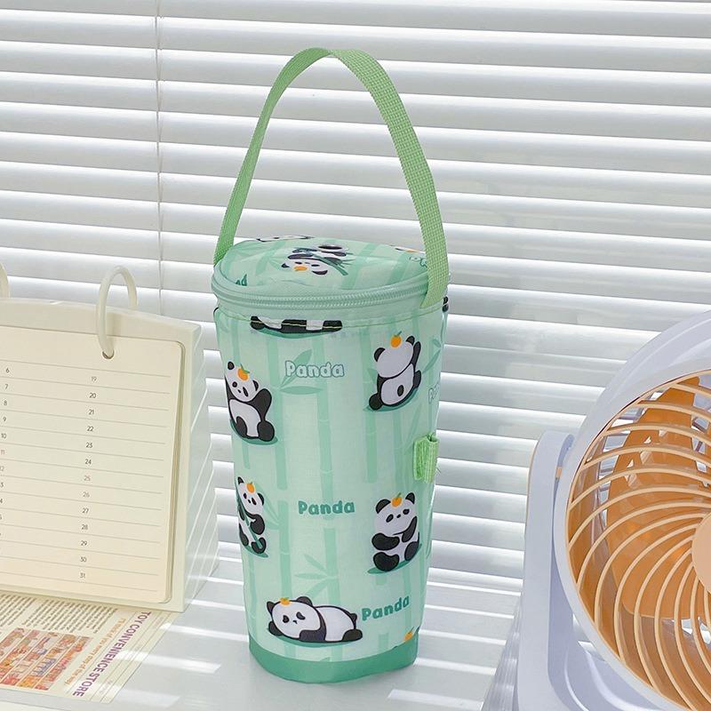 1Pc Portable Milk Tea Tote Bag Heat Preservation Bag Eco-friendly Handbag Carrying Insulated Cup Cover Tumbler Cup Accessories