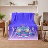 Derpy Tiger Soft Warm Flannel Blankets Comfortable Blanket for Home Decoration Gifting
